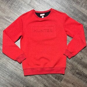 Hunter Vibrant Red Crewneck Sweater